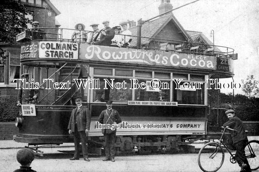 YO 2343 - Scarborough Tramways Company No.15 Tram, Yorkshire