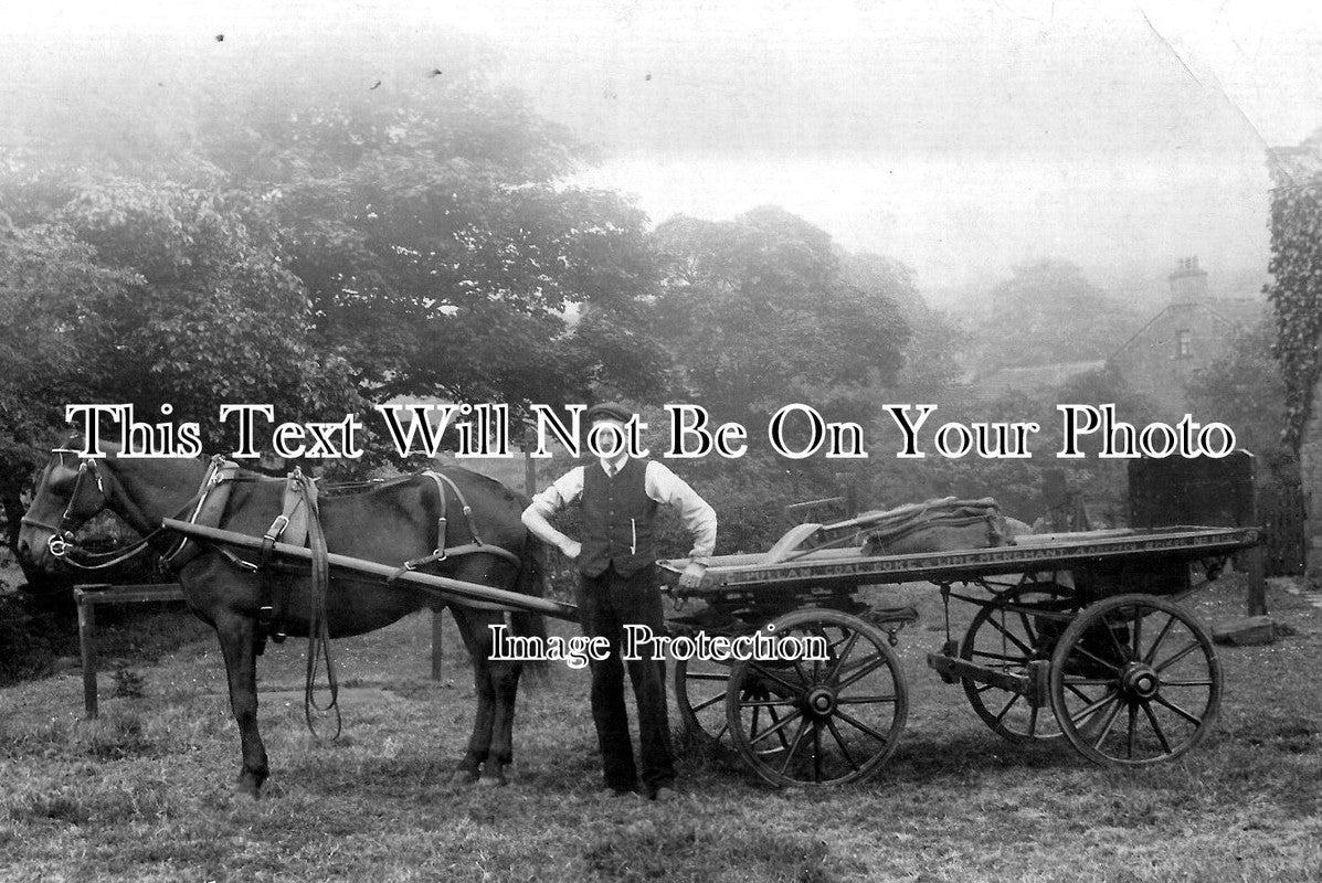 YO 2353 - C Pullam Coal & Lime Merchant, Apperley Bridge, Bradford, Yorkshire c1912