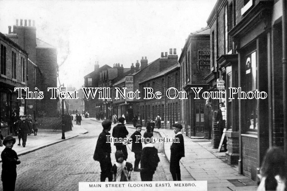 YO 2410 - Main Street, Mexborough, Yorkshire c1913