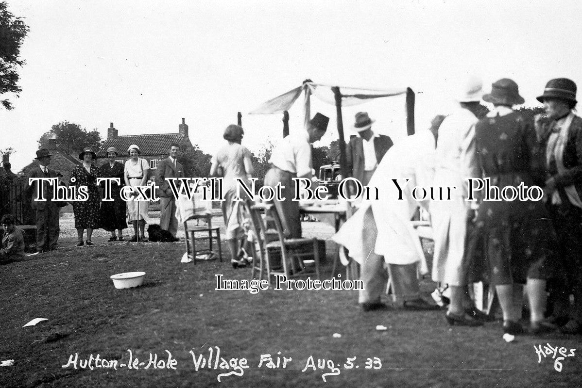 YO 2416 - Village Fair, Hutton Le Hole, Yorkshire 1933