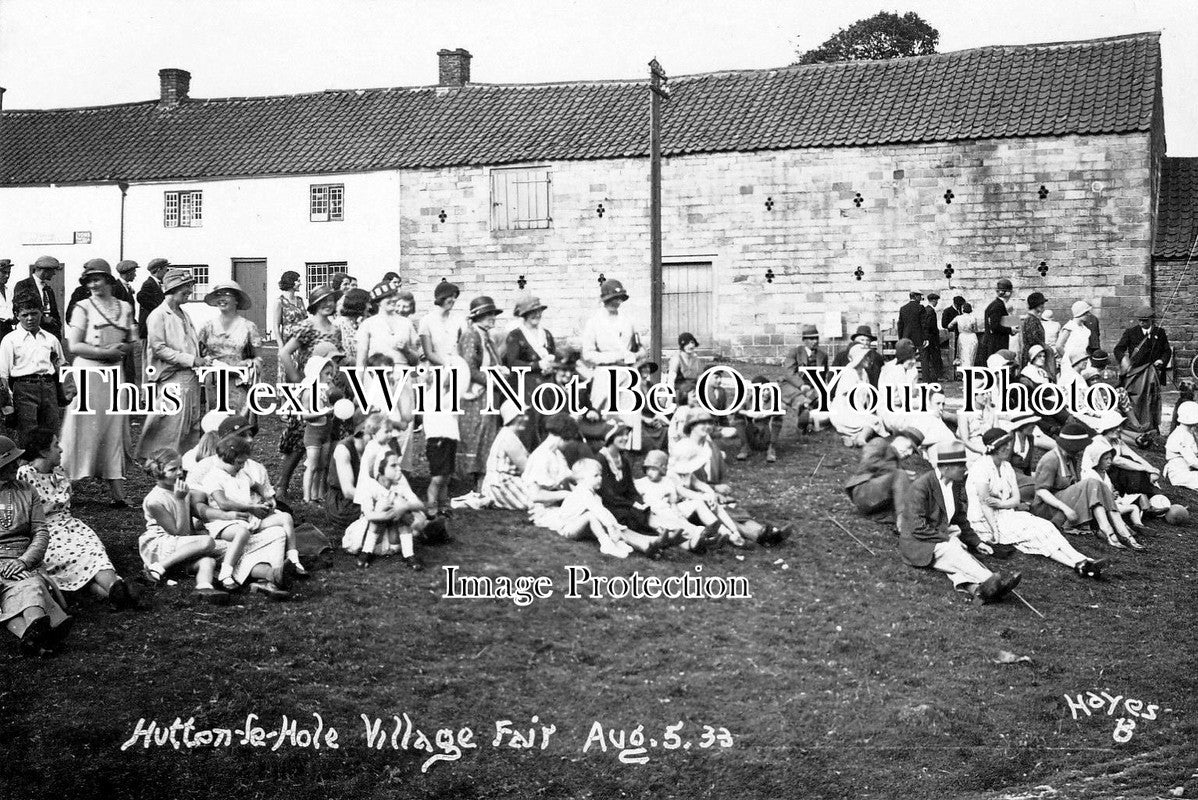 YO 2418 - Village Fair, Hutton Le Hole, Yorkshire 1933