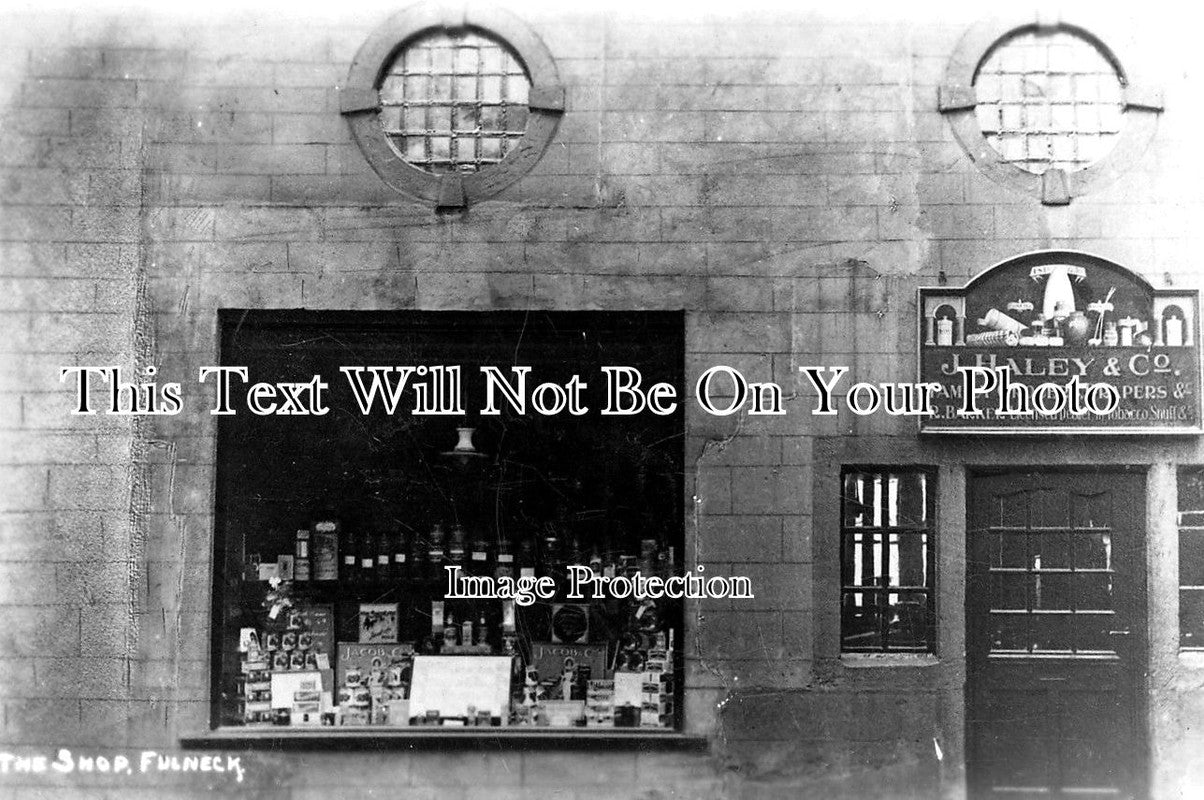 YO 2435 - Shop Front, Fulneck, Leeds, Yorkshire