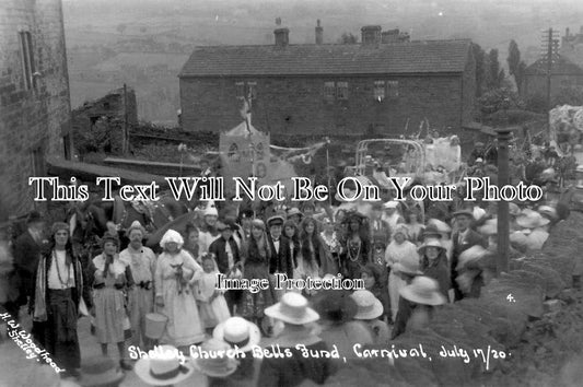 YO 2443 - Shelley Church Bells Fund, Huddersfield, Yorkshire c1920