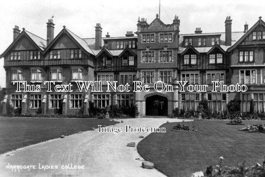 YO 2496 - Harrogate Ladies College, Yorkshire c1926