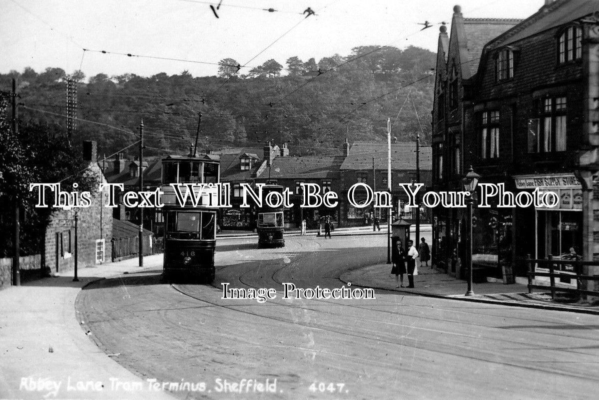 YO 250 - Abbey Tram Terminus, Sheffield, Yorkshire