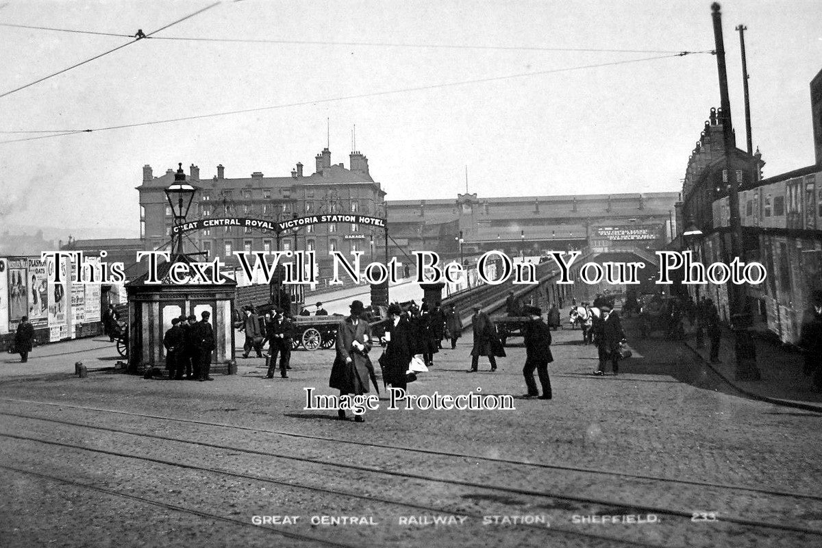 YO 2512 - Sheffield Railway Station, Yorkshire