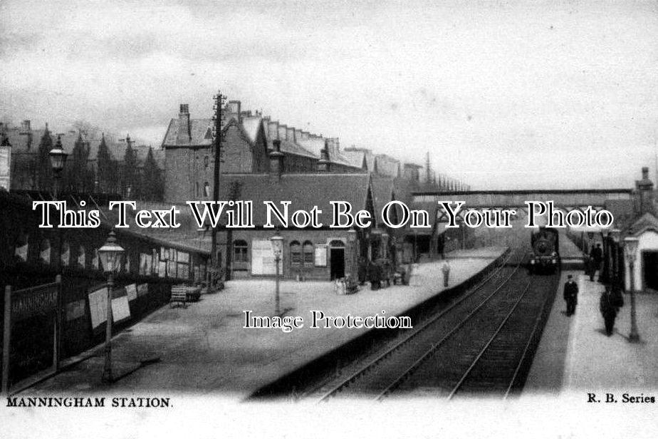 YO 253 - Manningham Railway Station, Bradford, Yorkshire