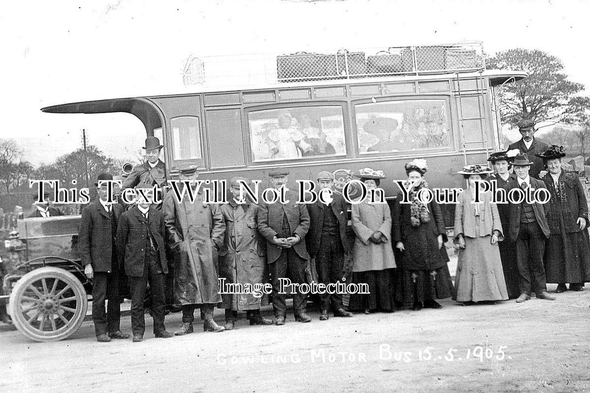 YO 2534 - Cowling Motor Bus, Yorkshire c1905