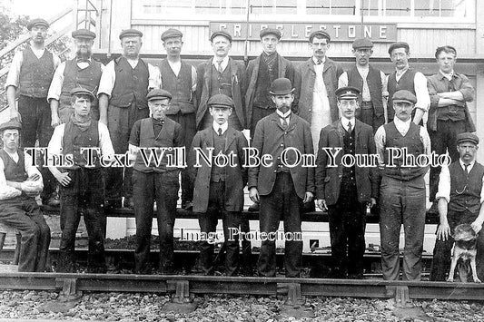 YO 2540 - Crigglestone Railway Station, Yorkshire c1910