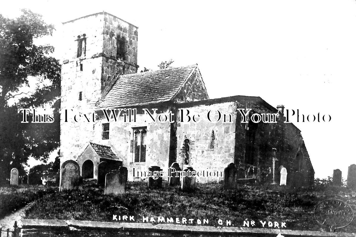 YO 2562 - Kirk Hammerton Church, Yorkshire