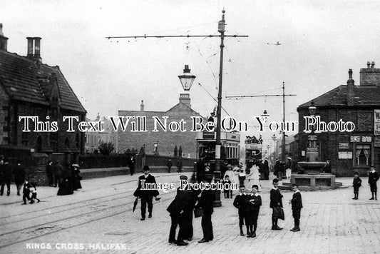 YO 257 - Kings Cross, Halifax, Yorkshire c1910