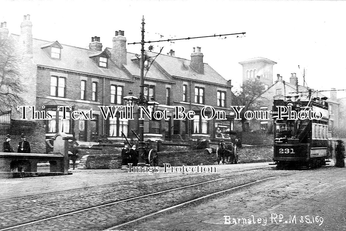 YO 2577 - Tram On Barnsley Road, Sheffield, Yorkshire