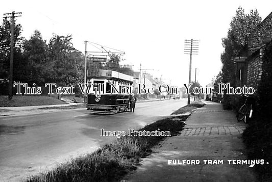 YO 2587 - Fulford Tram Terminus, Yorkshire