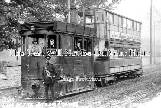 YO 2589 - Last Of The Steam Tram, Rawtenstall, Lancashire July 1909