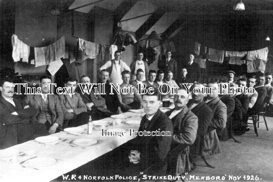 YO 2594 - West Riding & Norfolk Police, Strike Duty, Mexborough, Yorkshire 1926