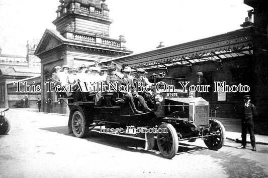 YO 2603 - Forge Valley Charabanc At Scarborough, Yorkshire