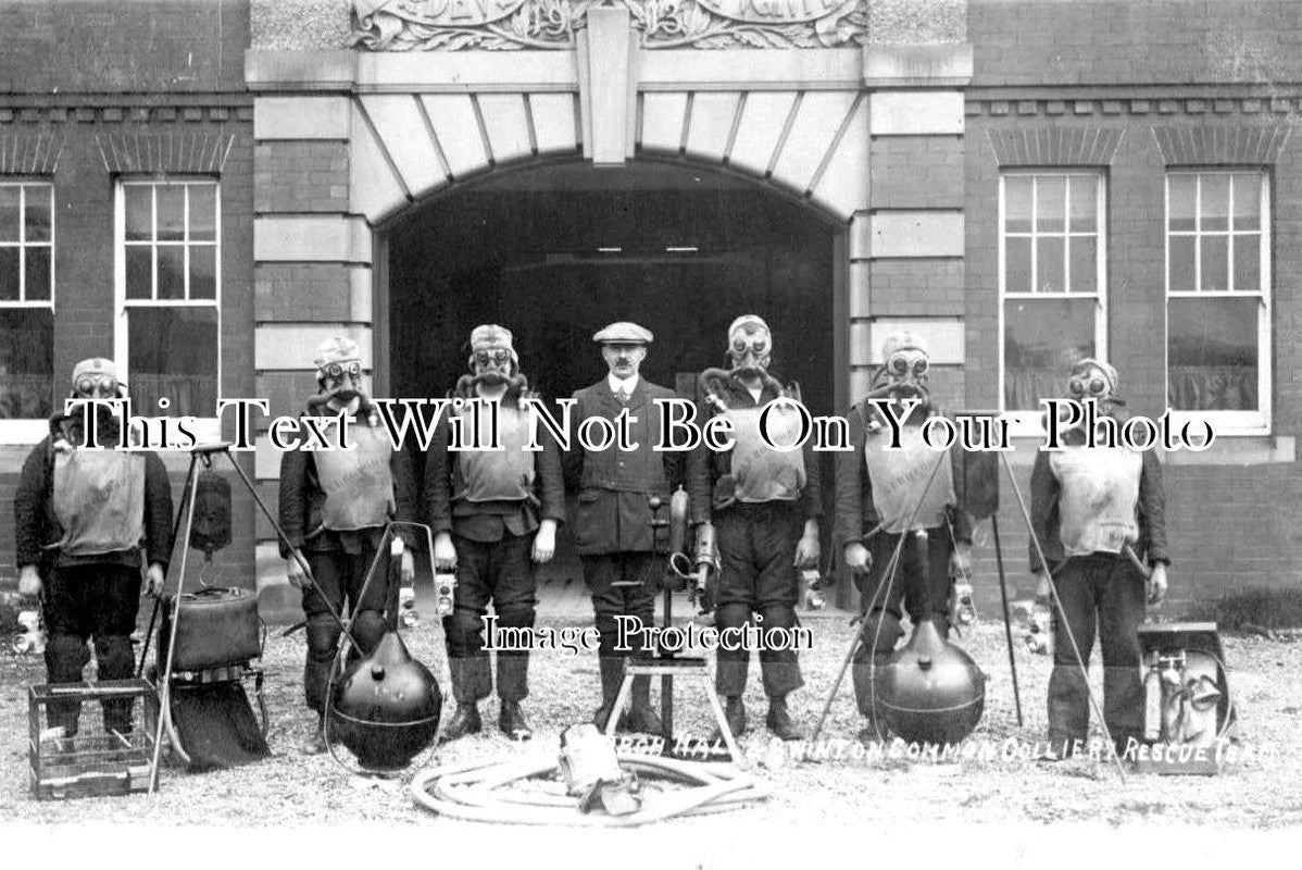 YO 2613 - Swinton Common Colliery Rescue Team, Coal Mine, Yorkshire