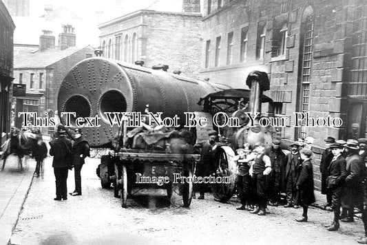 YO 2616 - Traction Engine & Boiler, Hebden Bridge, Yorkshire