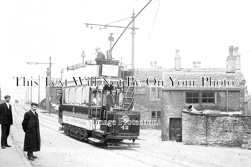 YO 2619 - Southowram Tram Terminus, Calderdale, Yorkshire