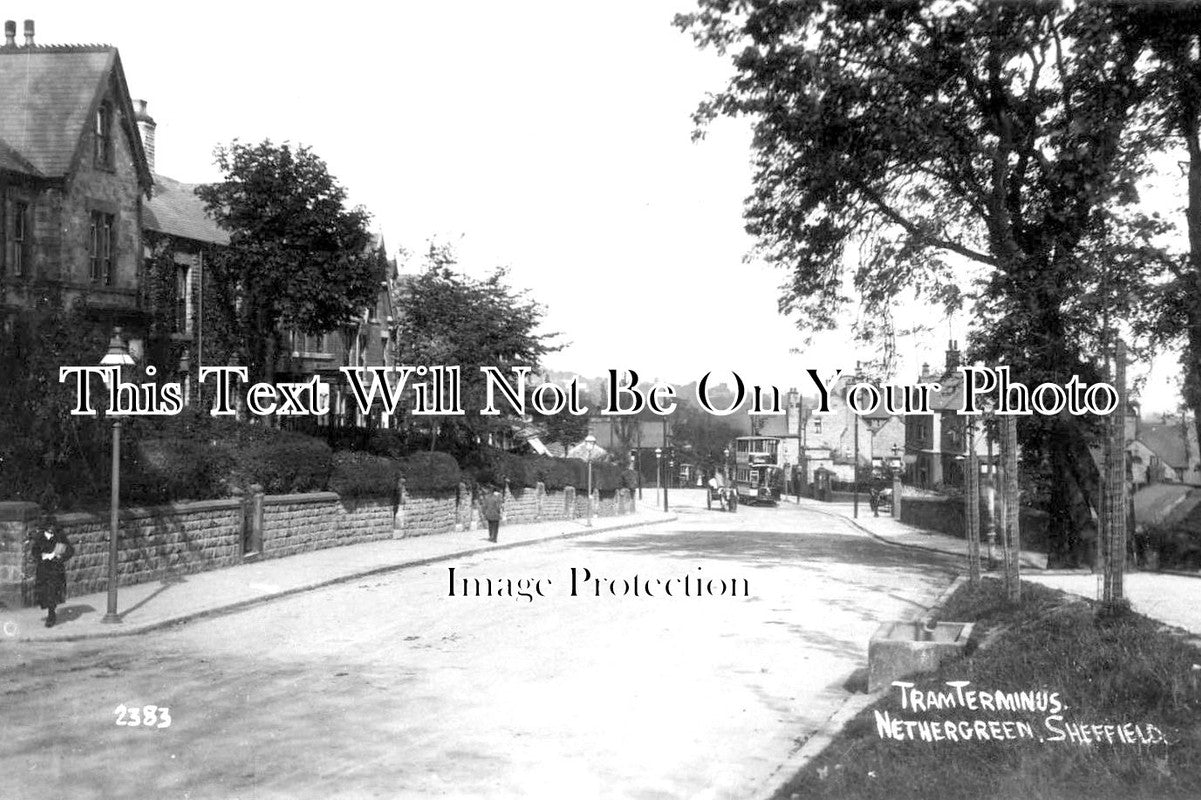 YO 2647 - Nethergreen Tram Terminus, Sheffield, Yorkshire – JB Archive