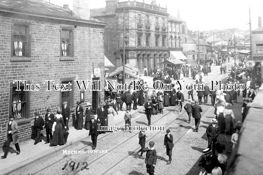 YO 2682 - Market Day At Heckmondwike, Yorkshire