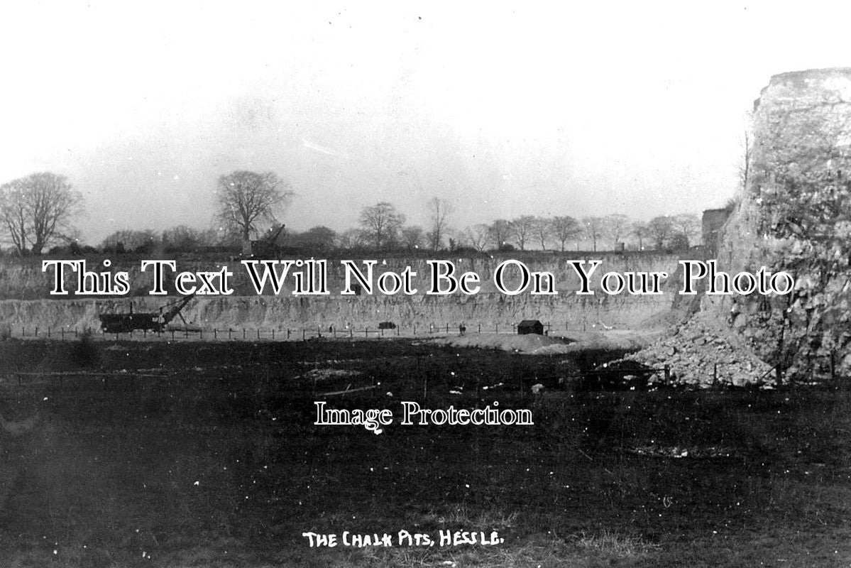 YO 2689 - THe Chalk Pits Quarry, Hessle, Yorkshire c1918