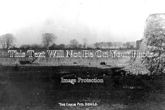 YO 2689 - THe Chalk Pits Quarry, Hessle, Yorkshire c1918