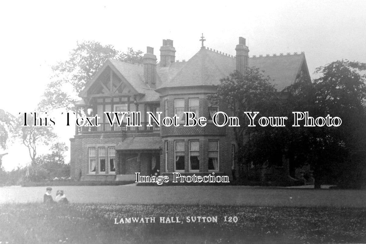 YO 2704 - Lamwath Hall, Sutton, Yorkshire c1907