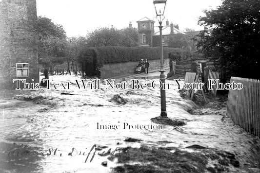 YO 2723 - Flooded Albion Street, Driffield, Yorkshire