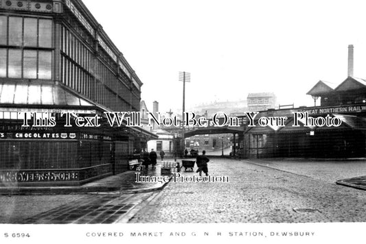 YO 2724 - Dewsbury Market & Great Northern Railway Station, Yorkshire