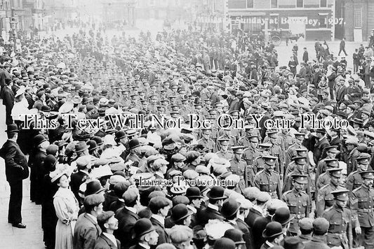 YO 2735 - Military Sunday Parade, Beverley, Yorkshire 1907