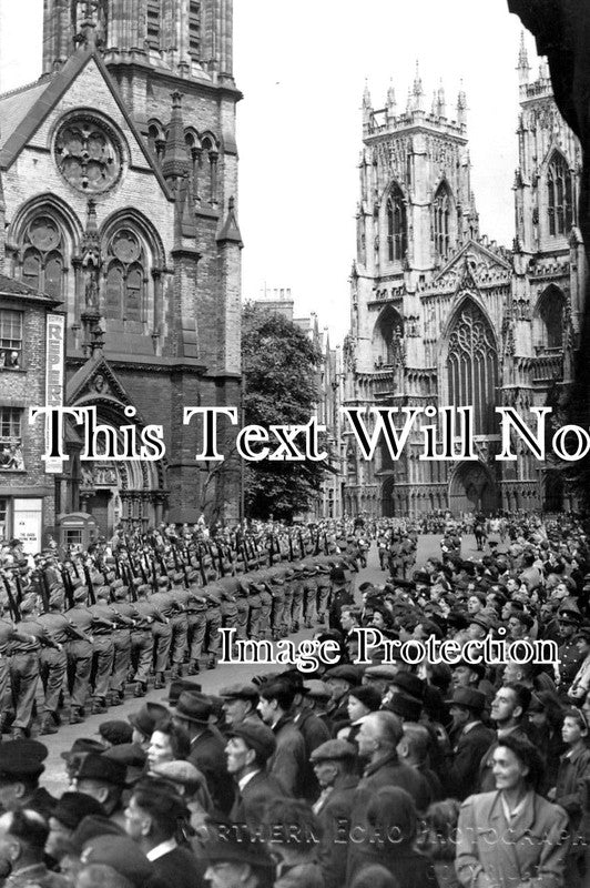 YO 2833 - Military Parade Of Home Guard, York, Yorkshire WW2 – JB Archive