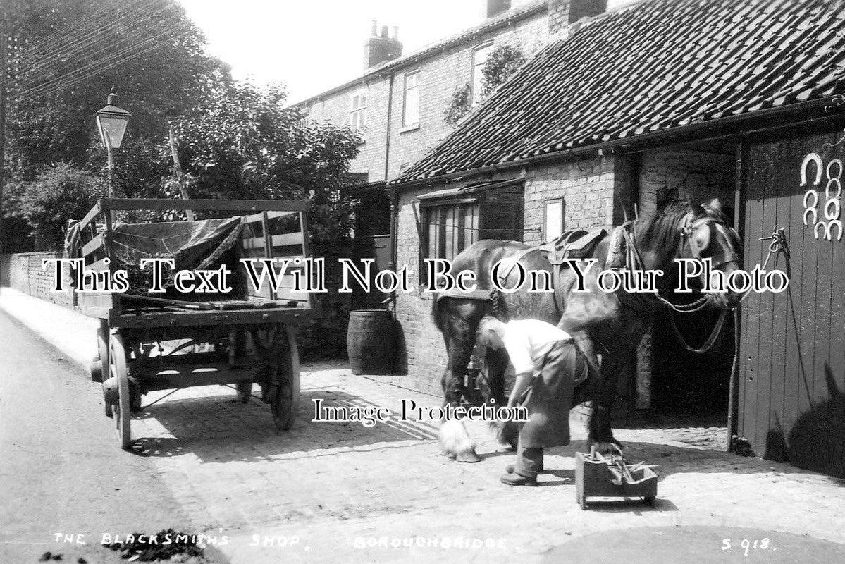 YO 2841 - The Blacksmiths Shop, Boroughbridge, Yorkshire