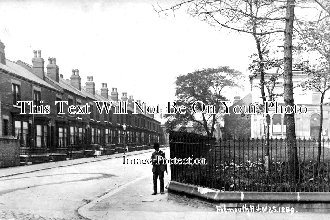 YO 2874 - Falmouth Road, Abbeydale, Sheffield, Yorkshire c1910