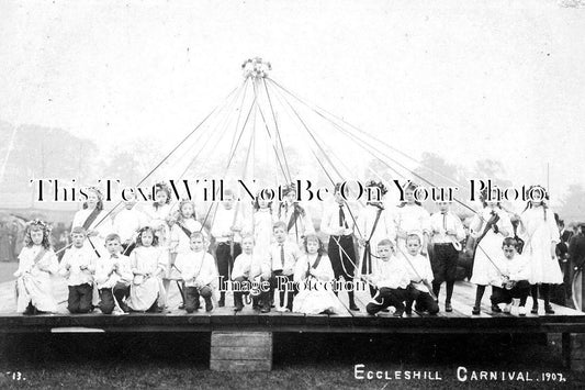 YO 2879 - Eccleshill Carnival, Yorkshire 1907