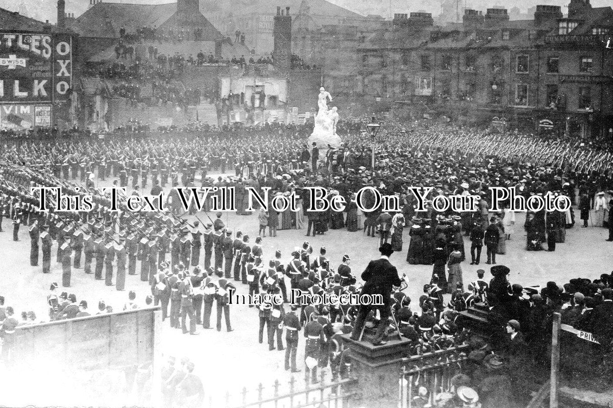 YO 2920 - Unveiling The South African War Memorial, Hull, Yorkshire 1904