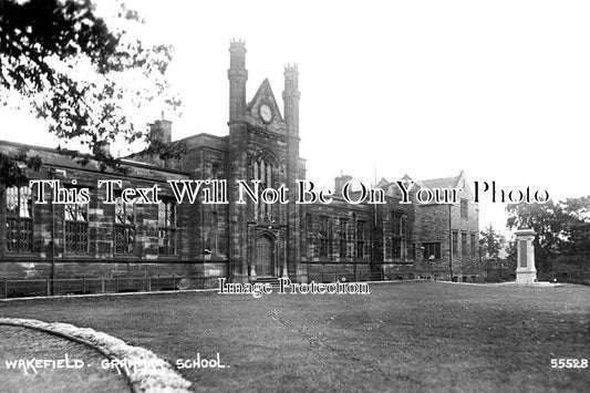 YO 2967 - Wakefield Grammar School, Yorkshire