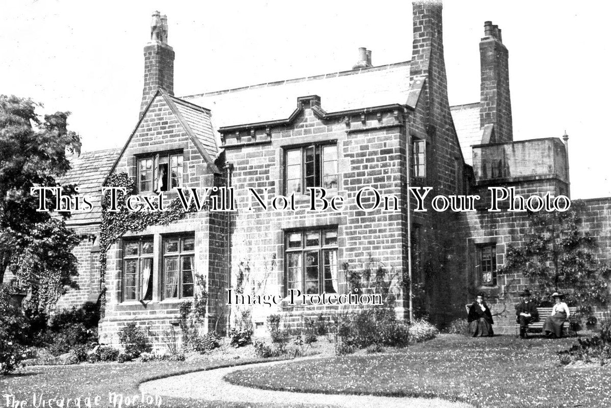 YO 2969 - The Vicarage, Wast Morton, Yorkshire c1905