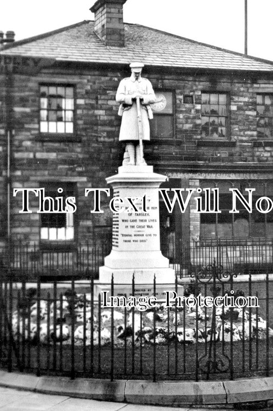 YO 3001 - Farsley War Memorial, Yorkshire