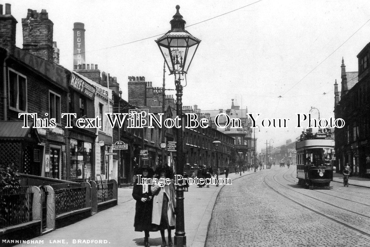 YO 301 - Manningham Lane, Bradford, Yorkshire c1912