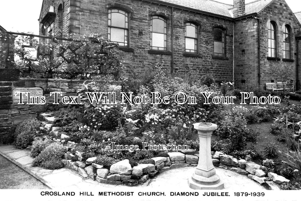 YO 3073 - Crosland Hill Methodist Church, Huddersfield, Yorkshire c1939