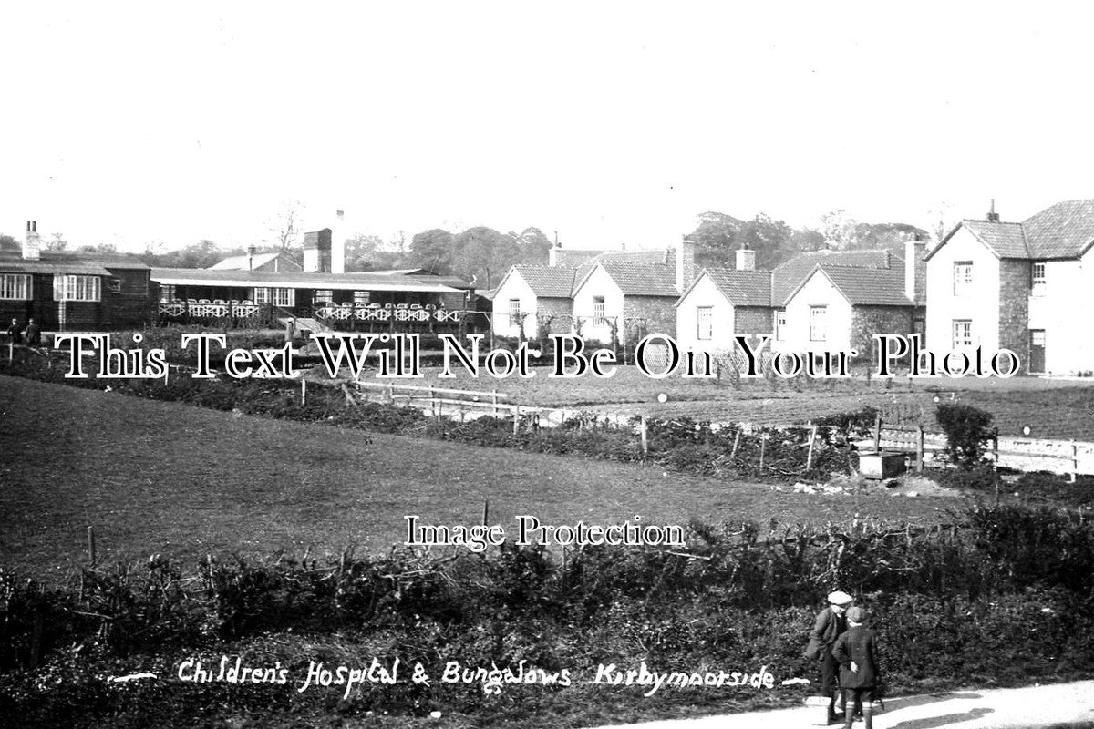 YO 3087 - Childrens Hospital & Bungalows, Kirkbymoorside, Yorkshire