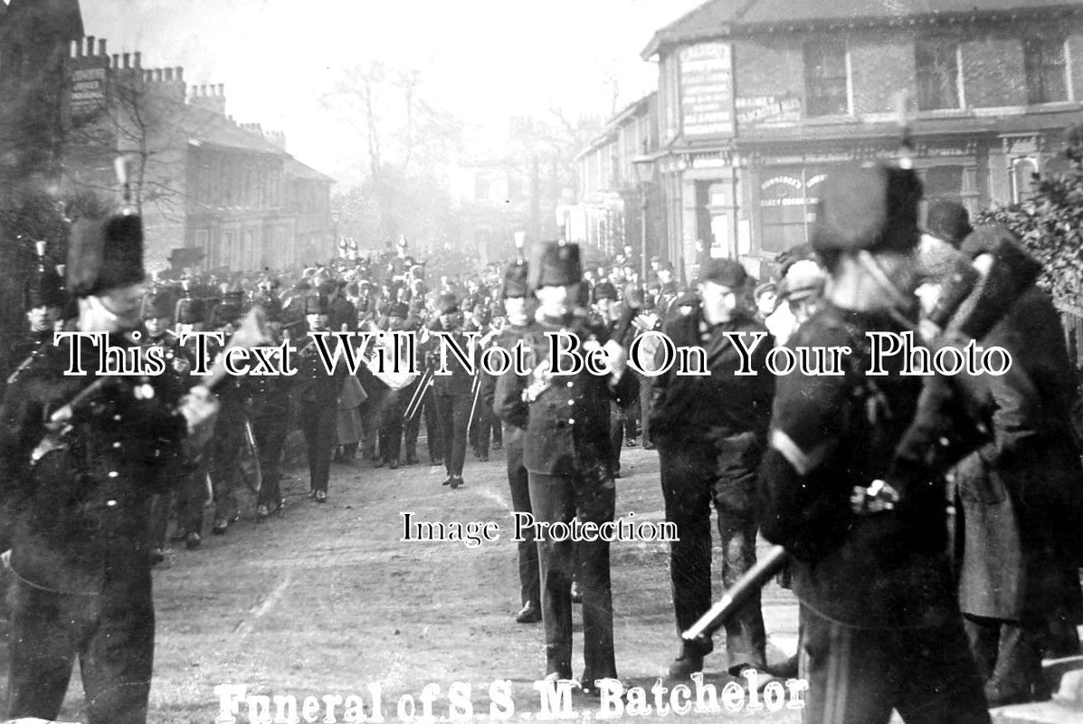 YO 3134 - Funeral of SSM George Batchelor Hussars, York, Yorkshire 1906
