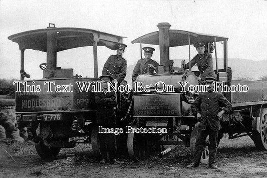 YO 314 - Fishwick & Craddock Steam Engine Trucks, Yorkshire