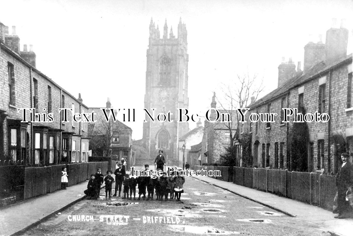 YO 3148 - Church Street, Driffield, Yorkshire c1905