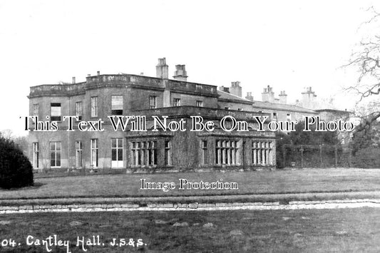 YO 3149 - Cantley Hall, Yorkshire c1918