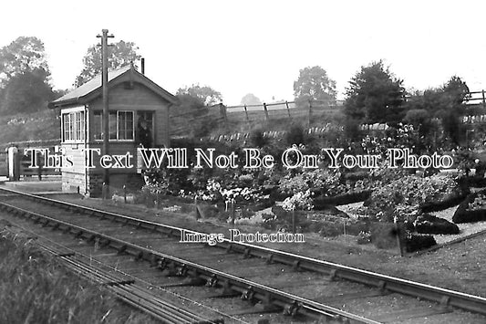 YO 3157 - Coxwold Railway Signal Box, Yorkshire c1906