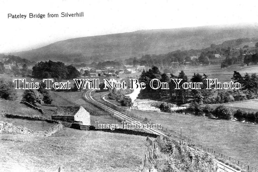 YO 3161 - Pateley Bridge From Silverhill, Yorkshire