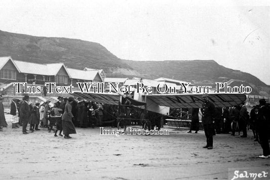 YO 318 - Aviator Salmet, Daily Mail Air Race, Scarborough, Yorkshire