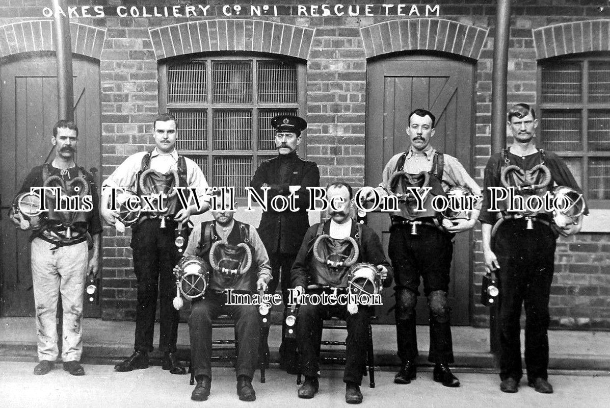 YO 3180 - Oakes Colliery No1 Rescue Team, Barnsley, Yorkshire